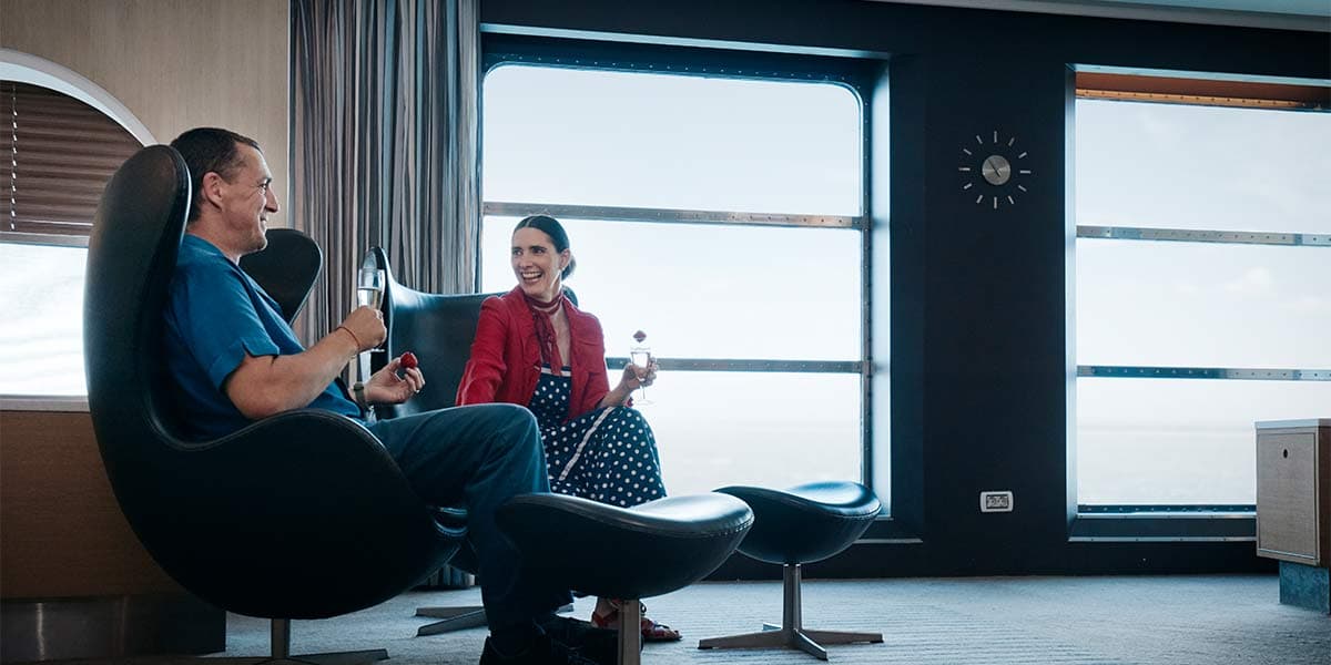 Poczekalnia premium na trasie Dunkierka-Dover